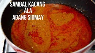 CARA MEMBUAT SAMBAL KACANG (ALA ABANG SIOMAY)