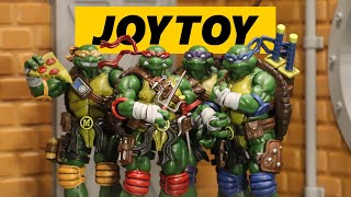 JoyToy 1:18 Scale Teenage Mutant Ninja Turtle Action Figures Review