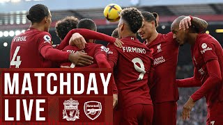 Matchday Live: Liverpool vs Arsenal | Premier League build-up from Anfield