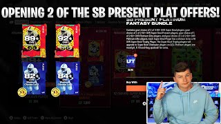 OPENING 2 OF THE SUPER BOWL PRESENT PLATINUM FANTASY BUNDLES!