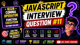 JavaScript Interview Question #11 That Confuses 95% of Developers | Predict the Output