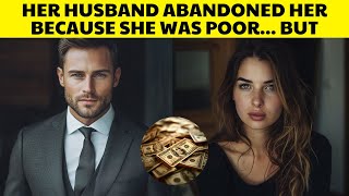 HER HUSBAND ABANDONED HER BECAUSE SHE WAS POOR... BUT HE DIDN'T KNOW ABOUT HER INHERITANCE...