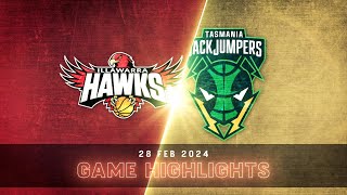 NBL Mini: Tasmania JackJumpers vs. Illawarra Hawks | Extended Highlights