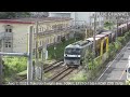 【貨物】2021 08 07 東海道貨物線 新鶴見信号場 6 8時 tokaido freight line. shin tsurumi signal field. 6 8 o clock. 4k