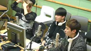 151216 슈키라 KISS THE RADIO - B.A.P 영재 (full ver.) [MemoryLane]