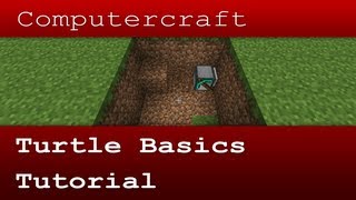 Turtle Basics - Computercraft Tutorial (Crafticy)