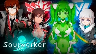 Soulworker - Ruin Fortress - Control Base (Very Hard) - Haru Gameplay - F2P - JP