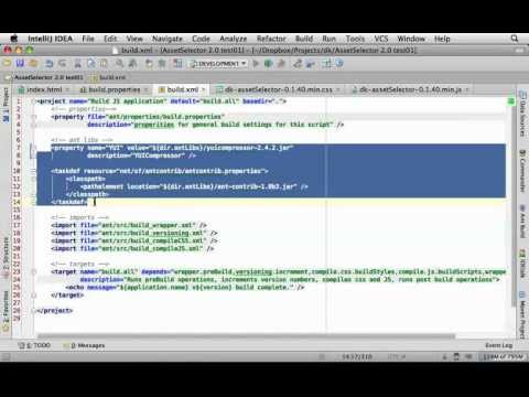ANT Build Scripting with Javascript ANT Build Scripting with Javascript