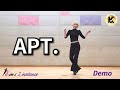 APT. Linedance (Demo) 초급 [Choreo: Heejin Kim, Misun Yu & Youngeun Song]