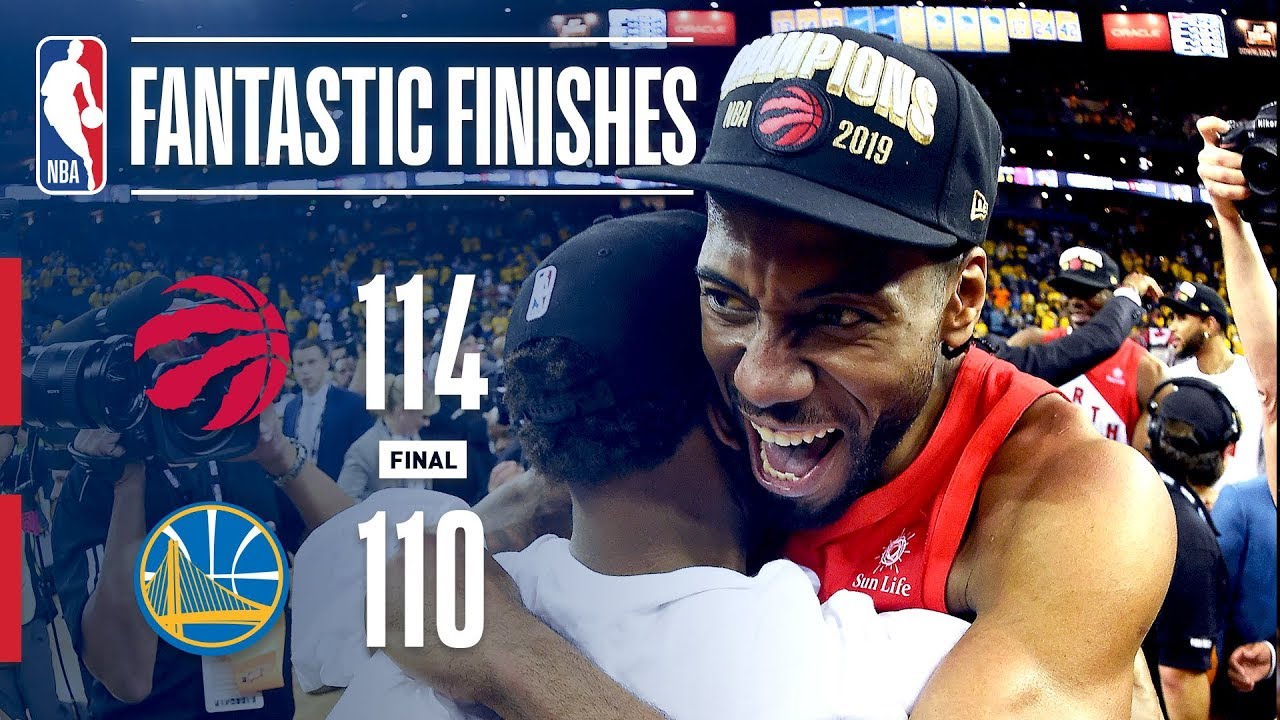 Raptors Win NBA Championship In Thrilling Fashion | 2019 NBA Finals ...