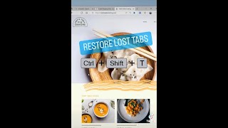 Restore Lost Tabs Shorts