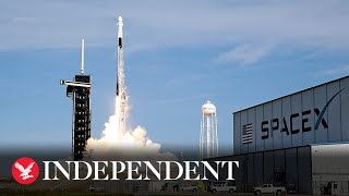 Watch again: SpaceX aborts launch of satellite for radio station SiriusXM