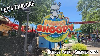 Immerse Yourself in the Whimsical Wonders of Planet Snoopy at Dorney Park Full Tour