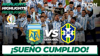 Highlights | Argentina vs Brasil | Copa América 2021 | Gran Final | TUDN