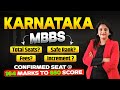 Karnataka MBBS Admission 2024 | Karnataka NEET UG Counselling 2024 | Top MBBS Colleges Cut off Marks