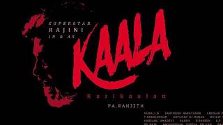 Kaala Official First Look Poster  Superstar Rajinikanth | Dhanush | Pa Ranjith | Wonderbar Films
