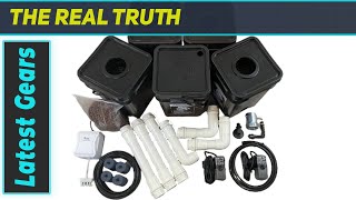 Recirculating Deep Water Culture RDWC Hydroponic Grow Kit System – Best 5 Gallon, 4 Site Kit!