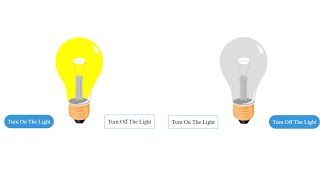 💡Bulb On And Off Tutorial Using Html And Css | Bulb On Off Tutorial Using javascript, html and css