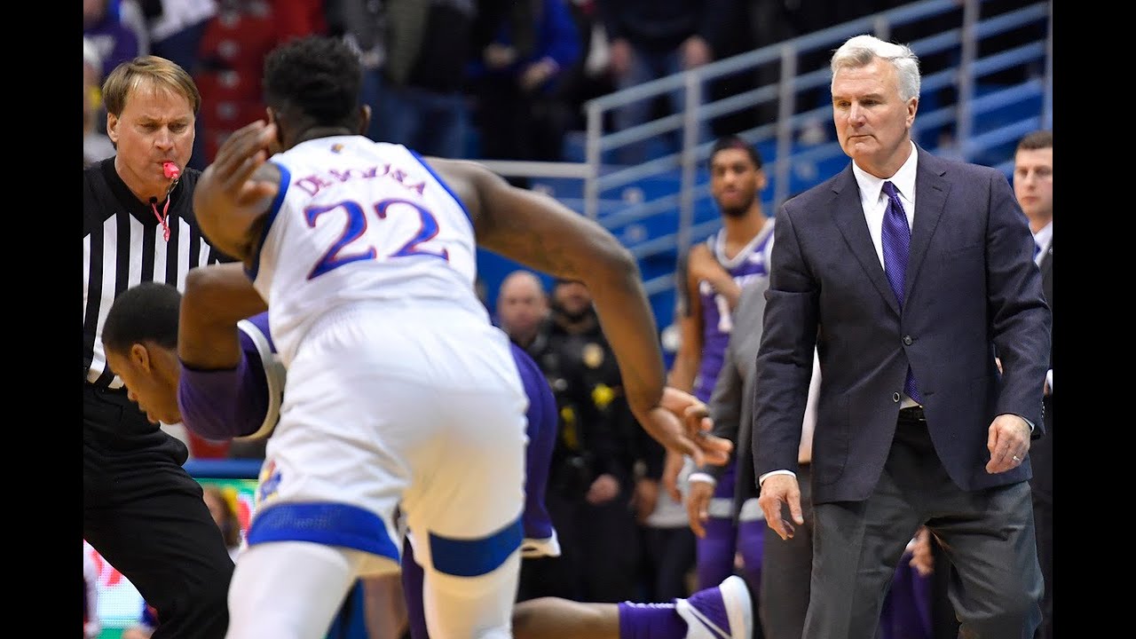 Kansas State Basketball Coach Bruce Weber Discusses The Brawl - YouTube