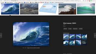 Waves as Fractals