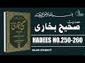 Sahih Bukhari Hadees No.250-260 | Hadees Nabvi in Urdu text | Islam Studio 9