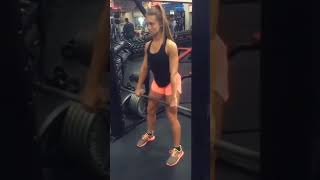 girl transformation gym #shorts #gym #lifting #fitness