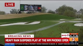 First round of WM Phoenix Open suspended due to weather