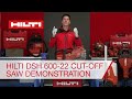 Hilti Nuron DSH 600-22 Cut-Off Saw Demonstration