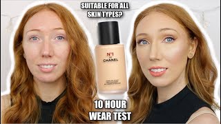 NEW CHANEL NO 1 DE CHANEL REVITALIZING FOUNDATION WEAR TEST!