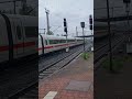 einfahrt ersatz ice nach kiel hbf in kassel wilhelmshöhe br 401 ice 1 9 wagen