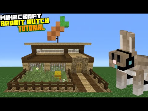 Minecraft Tutorial: How To Make A Rabbit Hutch Minecraft Tutorial: How To Make A Rabbit Hutch