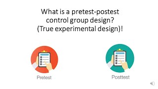 What is a pretest-postest control-group research design?? True experimental research design!!