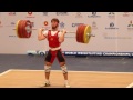 almaty 2014 men 85 kg apti aukhadov clean and jerk 205 kg