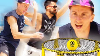 dudes who play Spikeball