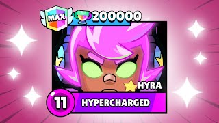 Hyra Is Pushing 200k 🏆 In Brawl Stars