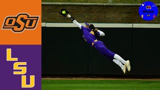 #8 Oklahoma State vs #13 LSU Highlights | 2021 College Softball Highlights