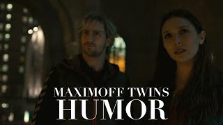 Maximoff Twins Humor || You Didn't See That Coming?