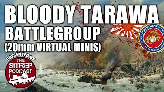 Epic WW2 Combat in the Pacific: Tarawa with 20mm Virtual Miniatures in PSC Battlegroup