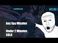 Warframe - How to Solo any Spy Mission in 2 MINUTES OR LESS