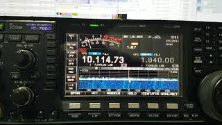 7Q7RU, Malawi, AFRICA, 10MHz, CW, Worked by HL2WA