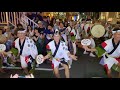 高円寺阿波おどり「華純連」組踊り＠第53回下北沢一番街阿波おどり 2018 8 19