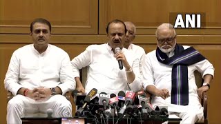 Ajit Pawar’s first press conference after becoming Maharashtra’s Deputy CM | Oneindia News