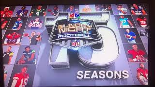 NBC Sunday Night Football 15th Season NFL Post 100 Presentation intro
