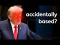 The genius point Trump made about climate change