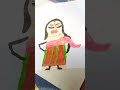 Cute Painting / Funny Art #short #ytshort #viral #cutepainting #cuteart