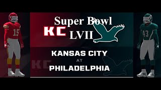 Super Bowl LVII Predicted by Axis Football 23 | Realistic Rosters