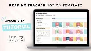 Ultimate Reading Tracker Template in Notion | Step-by-step tutorial