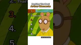 Ranking The Best Arthur Moments