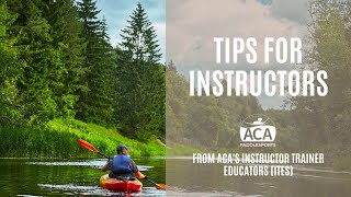 ITE Tips for Instructors