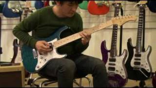 Bacchus G-Deluxe Maple - Guitarist Jeon In Hyuk